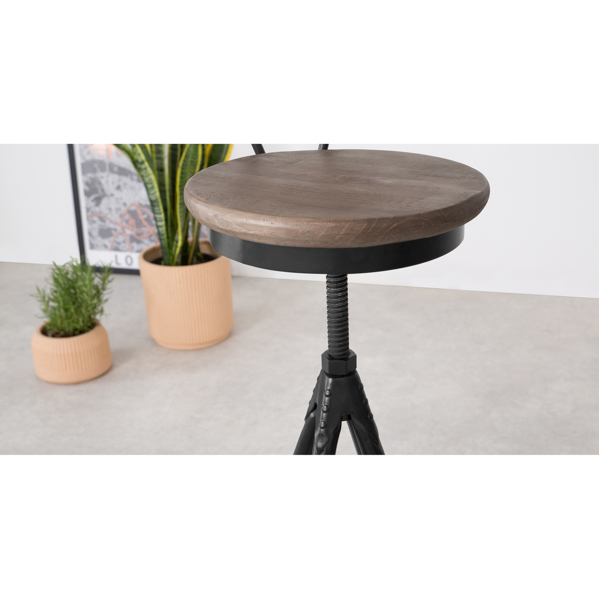 Fircroft Barstool, Pine – image 4