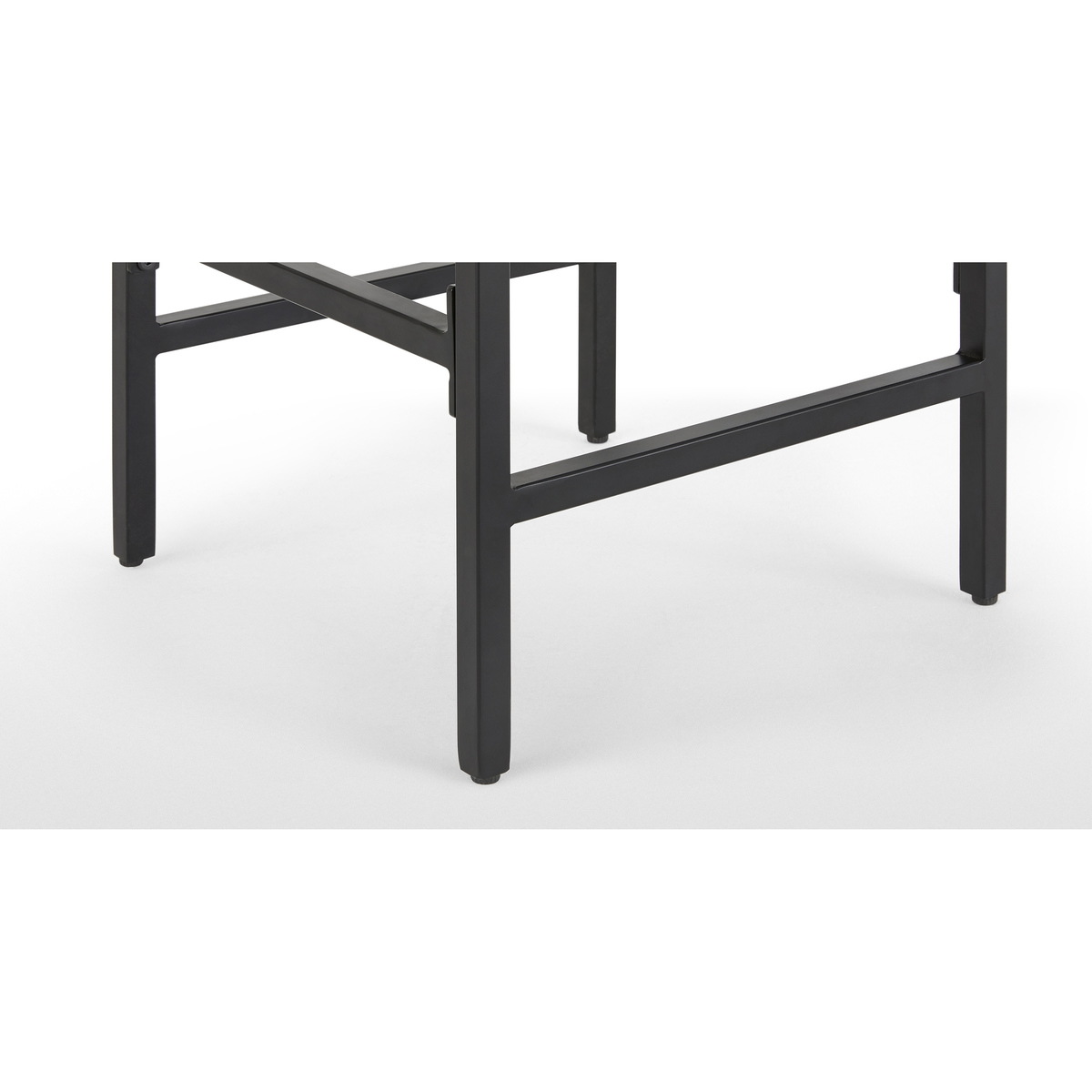 Lomond Bar Stool, Mango wood and Black – image 4