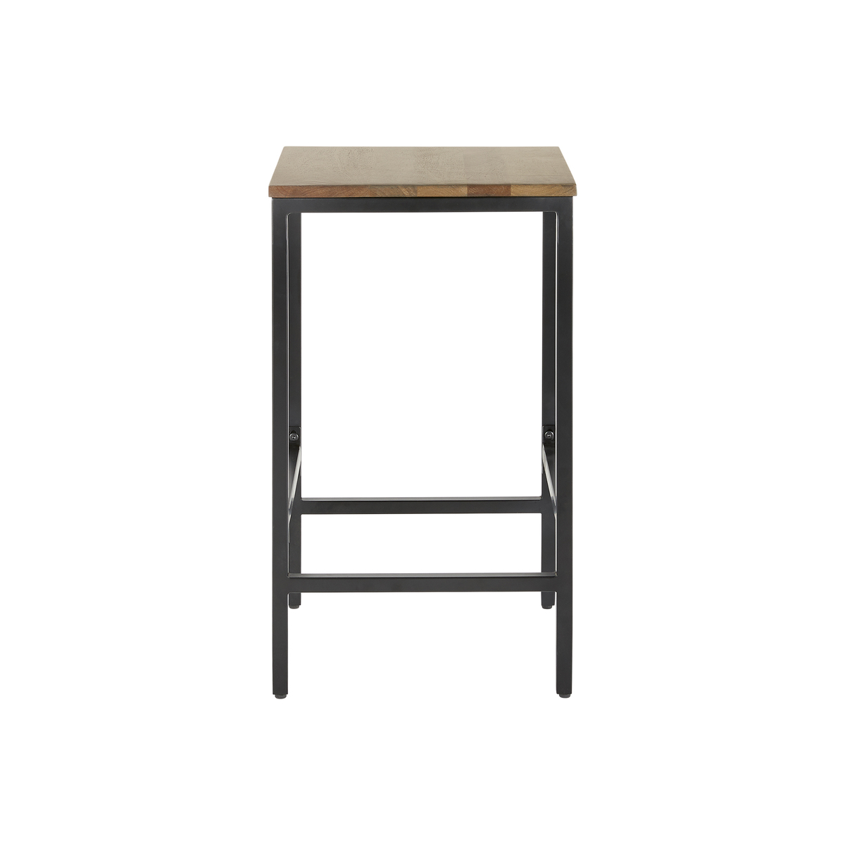 Lomond Bar Stool, Mango wood and Black – image 7