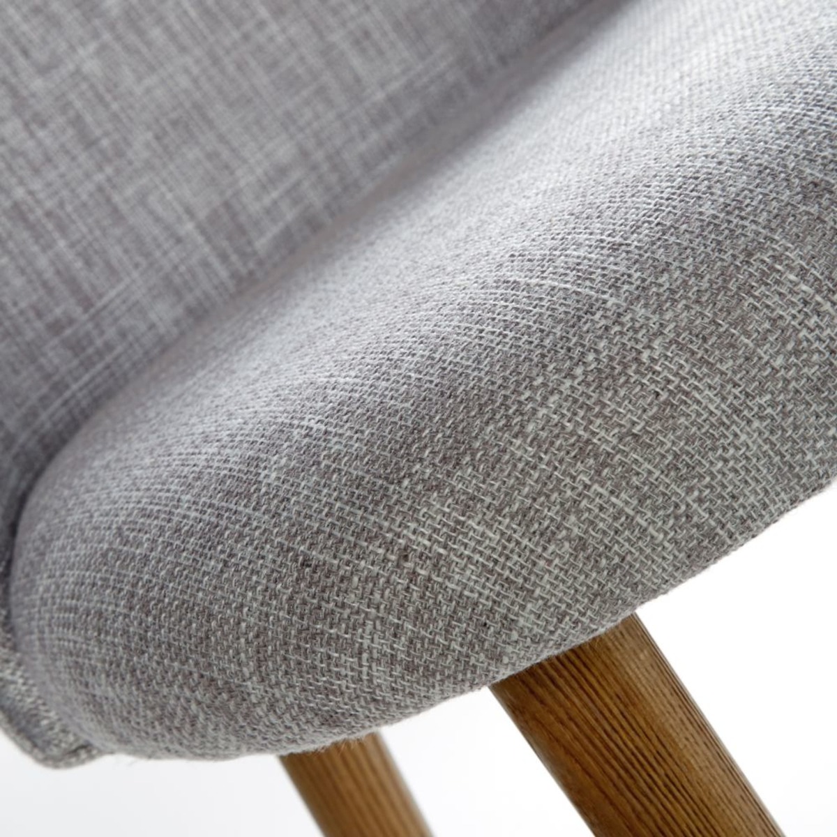 Light Grey Marl and Ash Vintage Bar Chair Mauricette – image 3