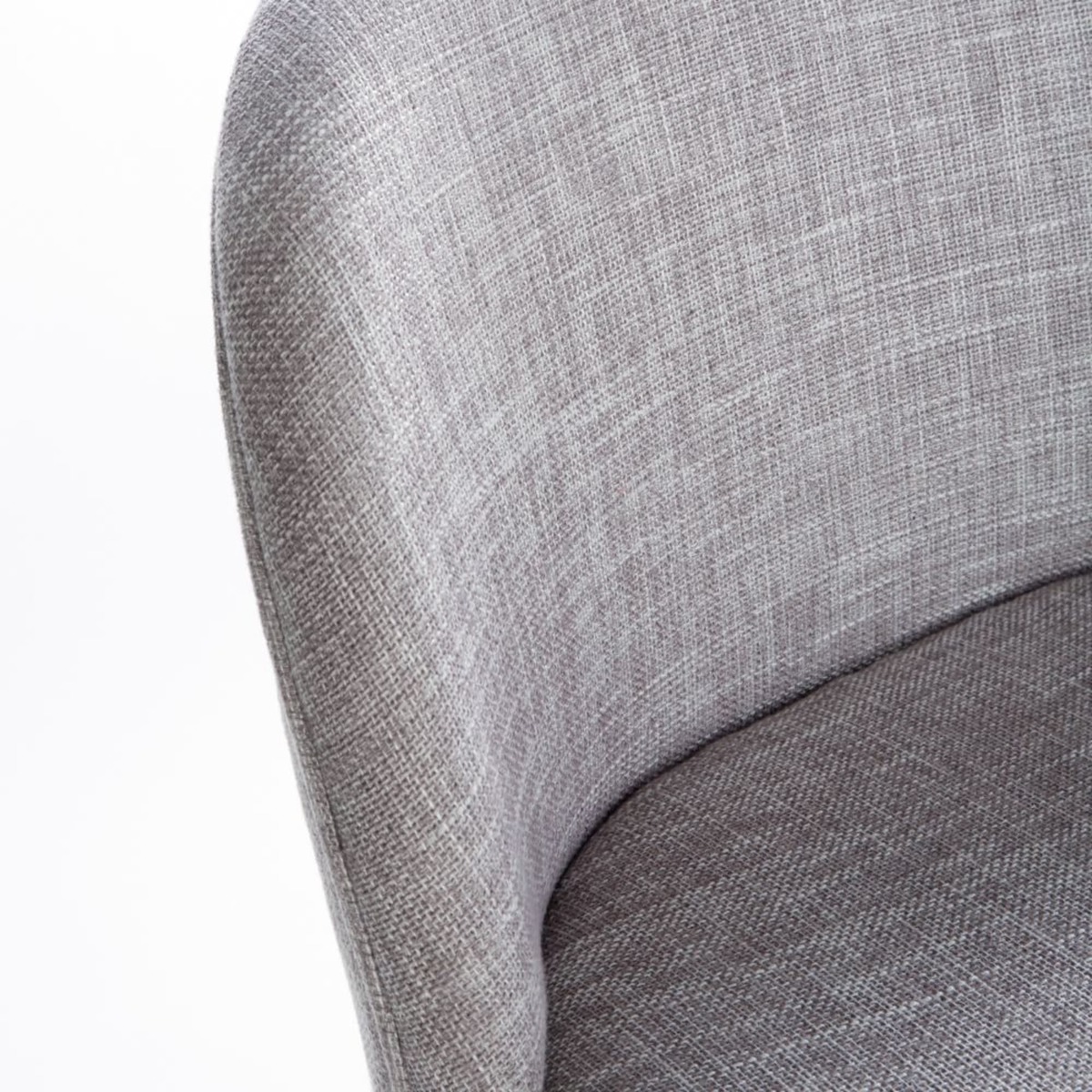 Light Grey Marl and Ash Vintage Bar Chair Mauricette – image 4