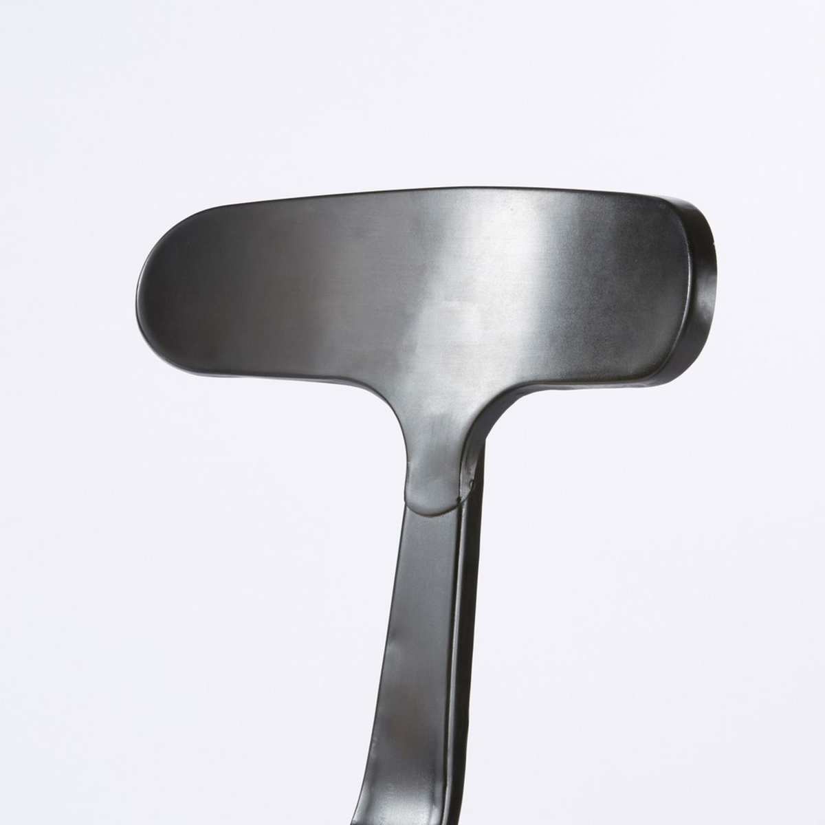 Black Metal Industrial Bar Chair Télégraphe – image 4