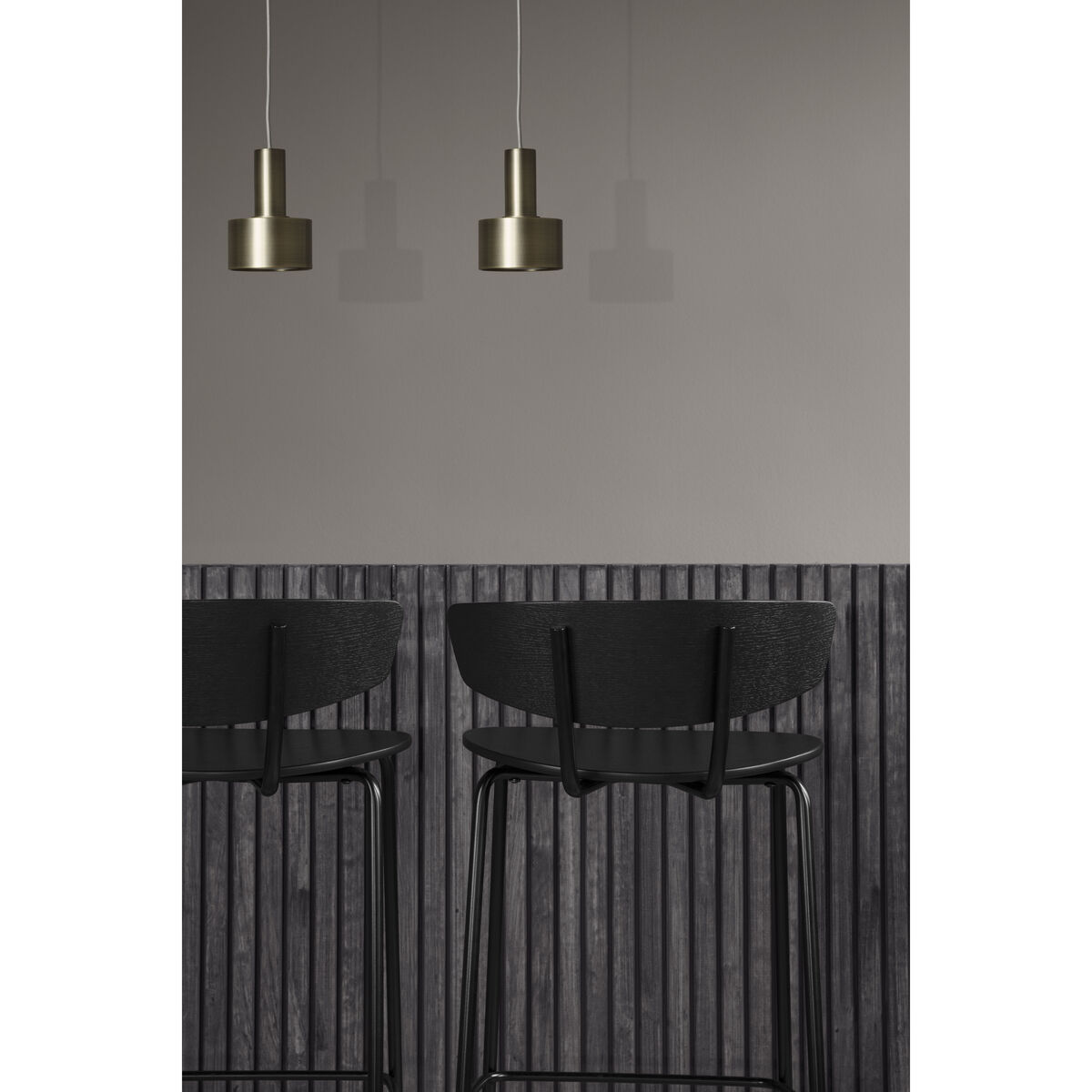 Herman Bar chair - / High - H 76 cm by Ferm Living Black – image 5