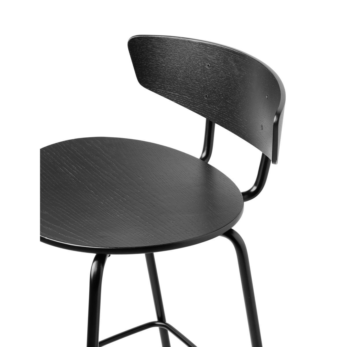 Herman Bar chair - / H 64 cm by Ferm Living Black – image 2