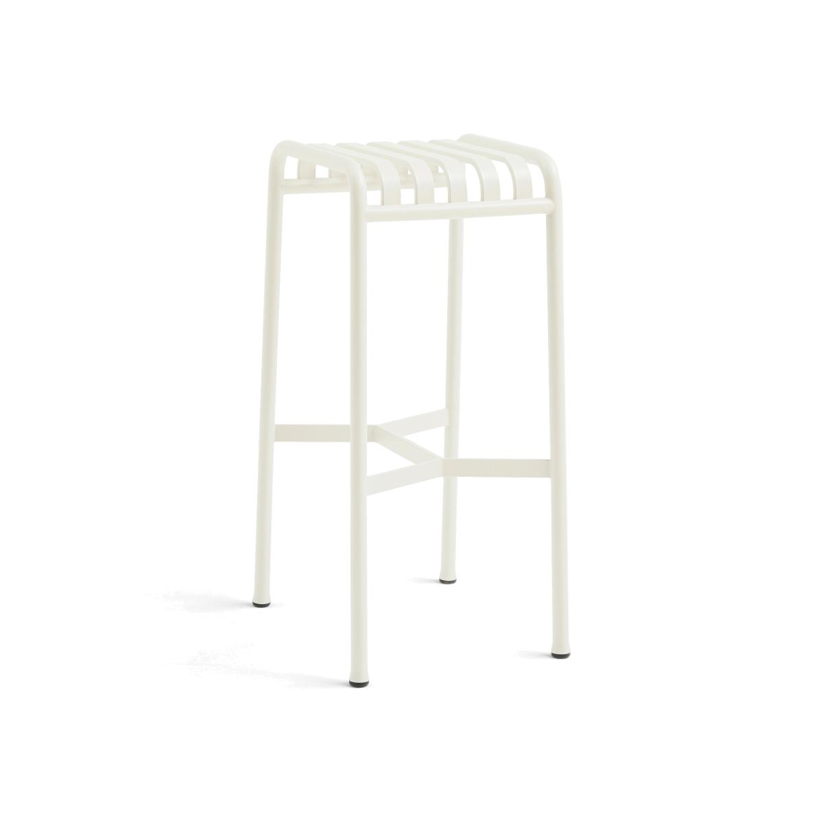 HAY Palissade bar stool Cream white