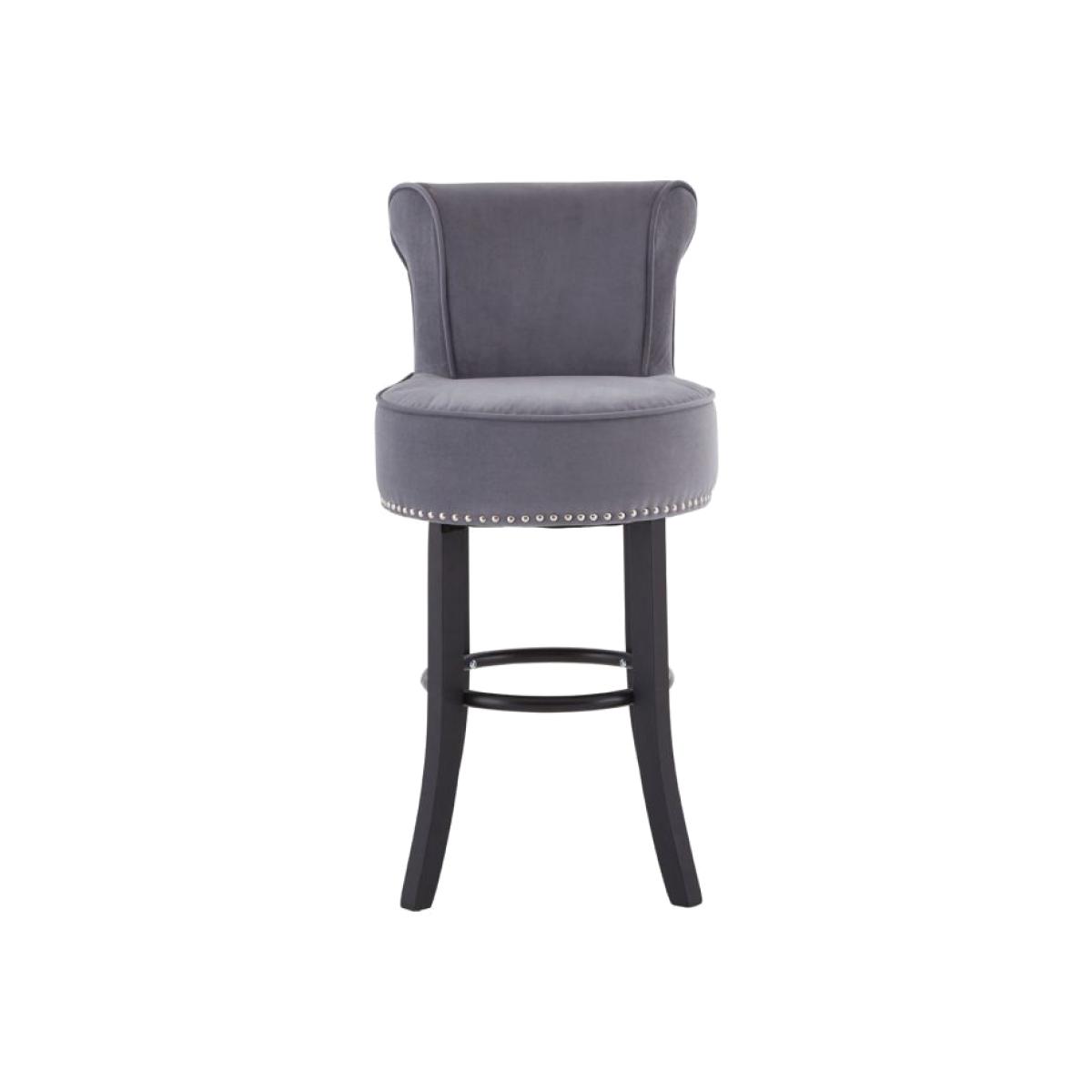 Olivia's Regents Park Bar Chair in Grey