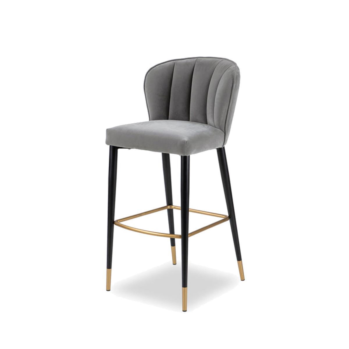 Liang & Eimil Maya Bar Stool Kaster II Anchor Grey – image 1
