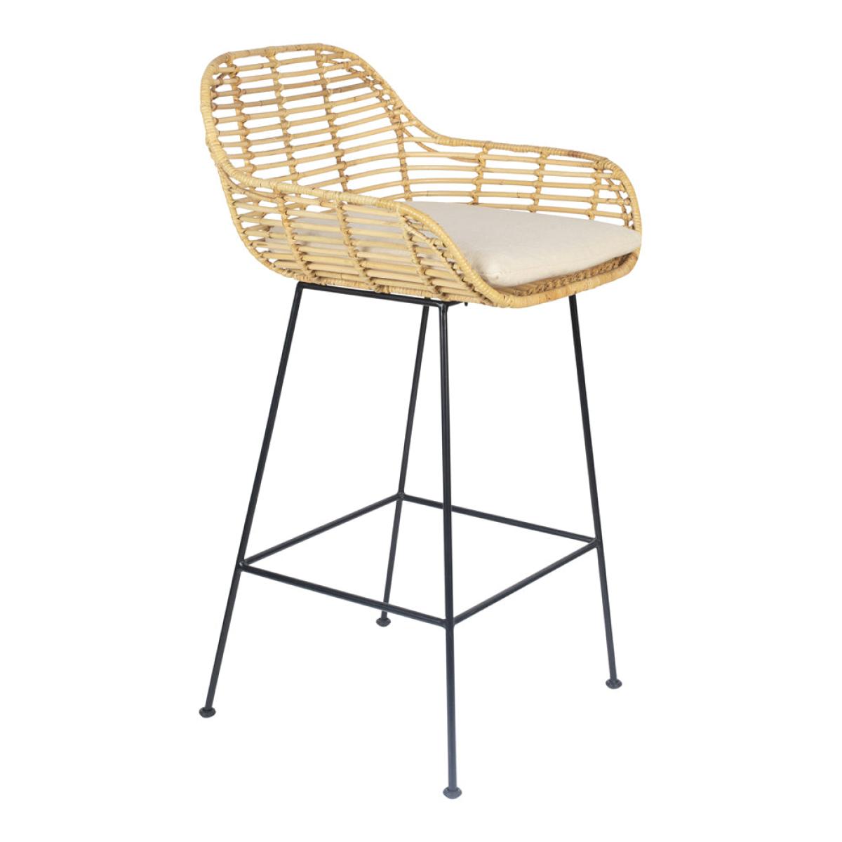 Olivia's Nordic Living Collection - Ture Counter Stool in Brown – image 2