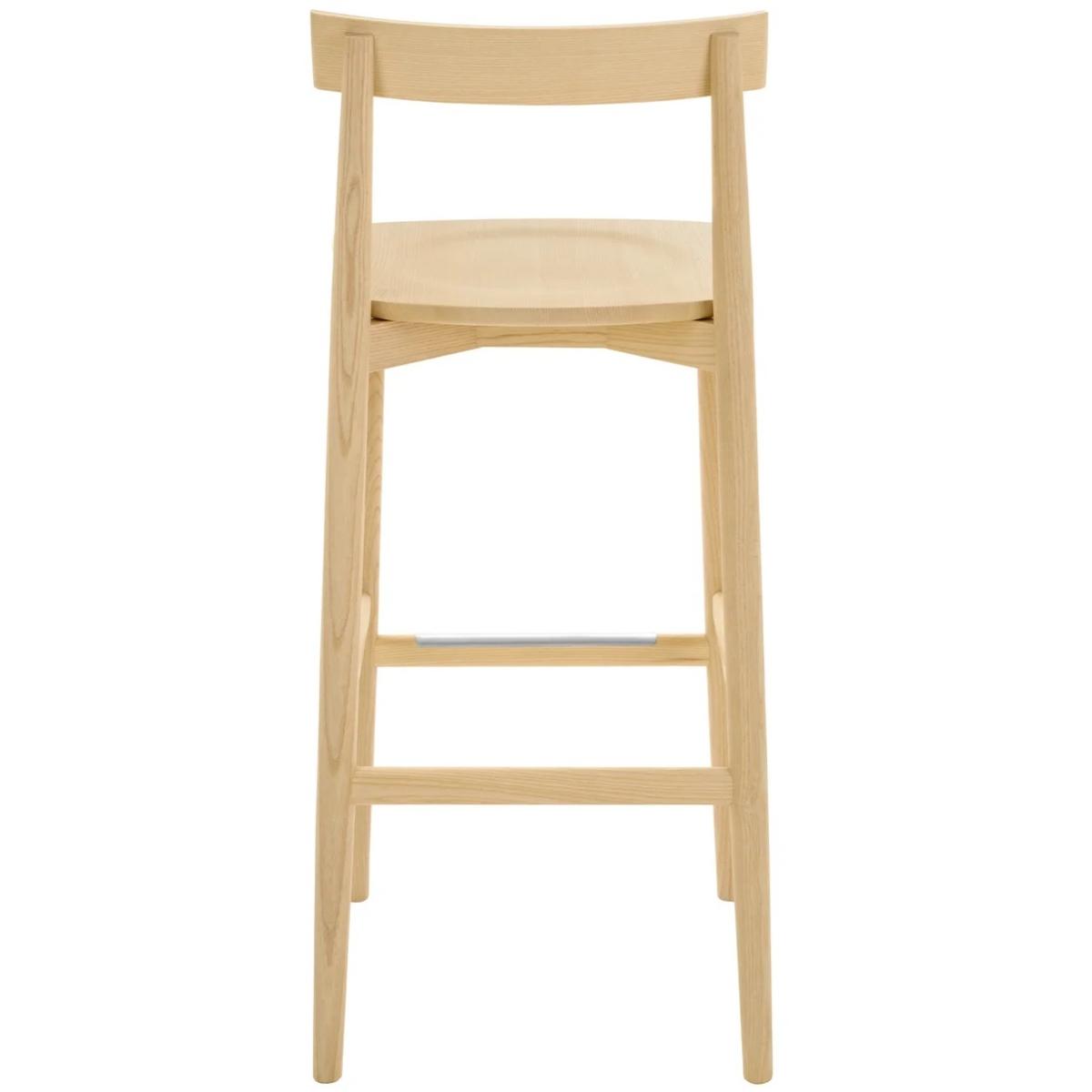 Ercol Upholstered Lara Bar Stool With Back 75cm - Fabric Grade U – image 6