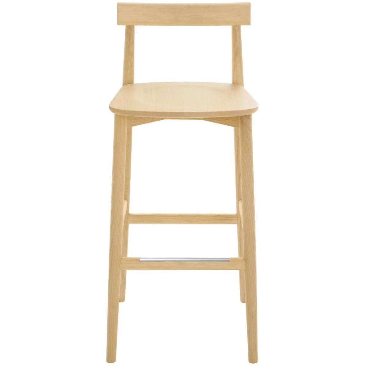 Ercol Upholstered Lara Bar Stool With Back 75cm - Fabric Grade U – image 8