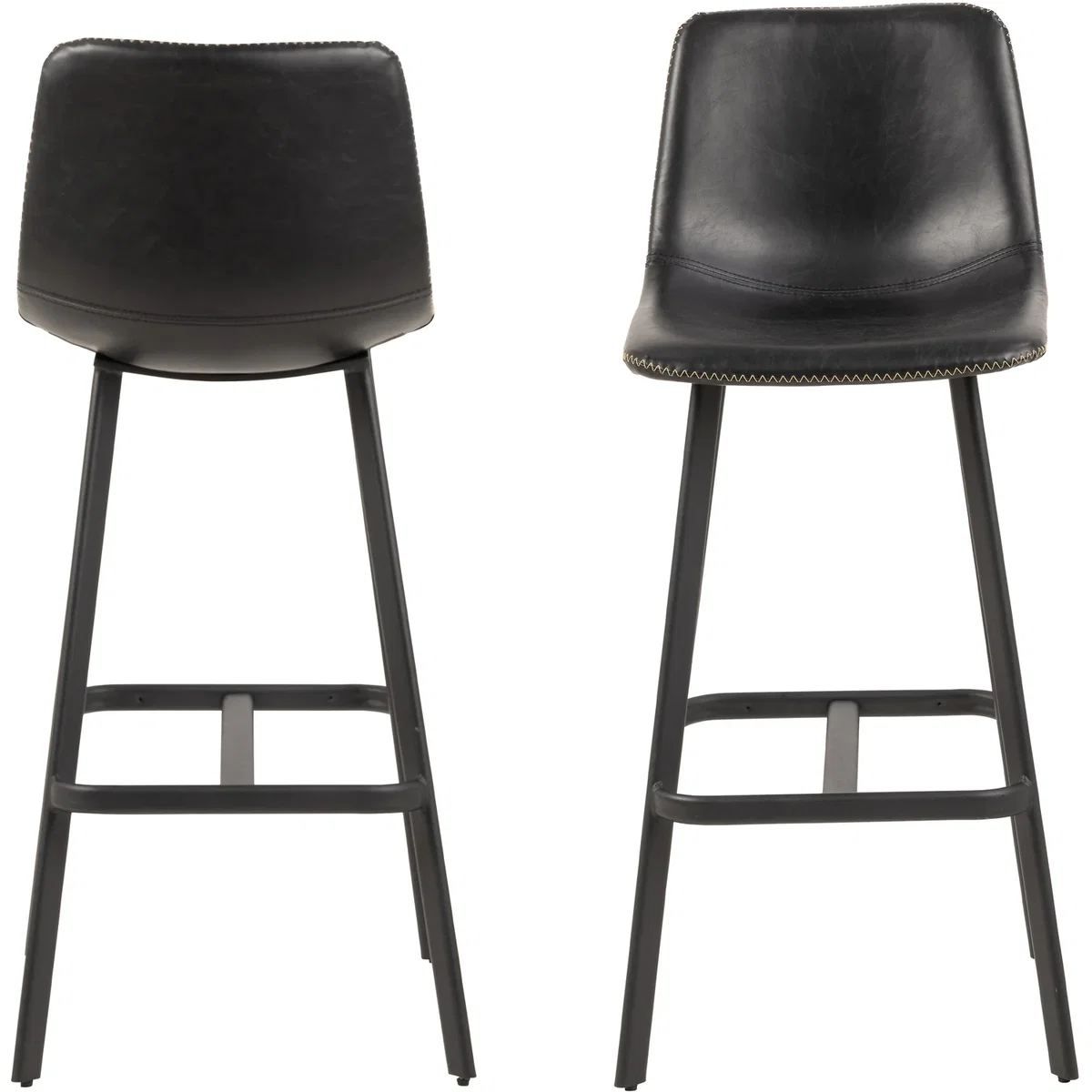 I_Oregon Bar Chair in Black Set of 2 - Black – image 4