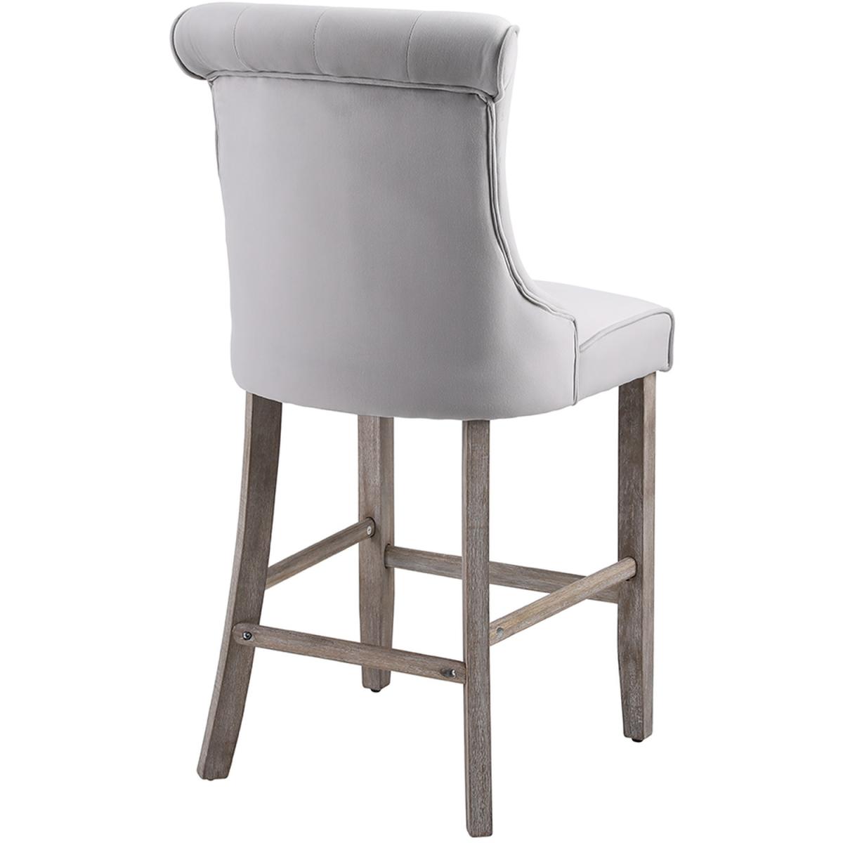Clara Barstool-Silver Grey - Silver Grey – image 2