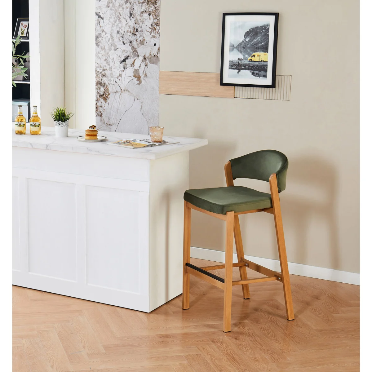 Vinnie Bar Stool - Green – image 6