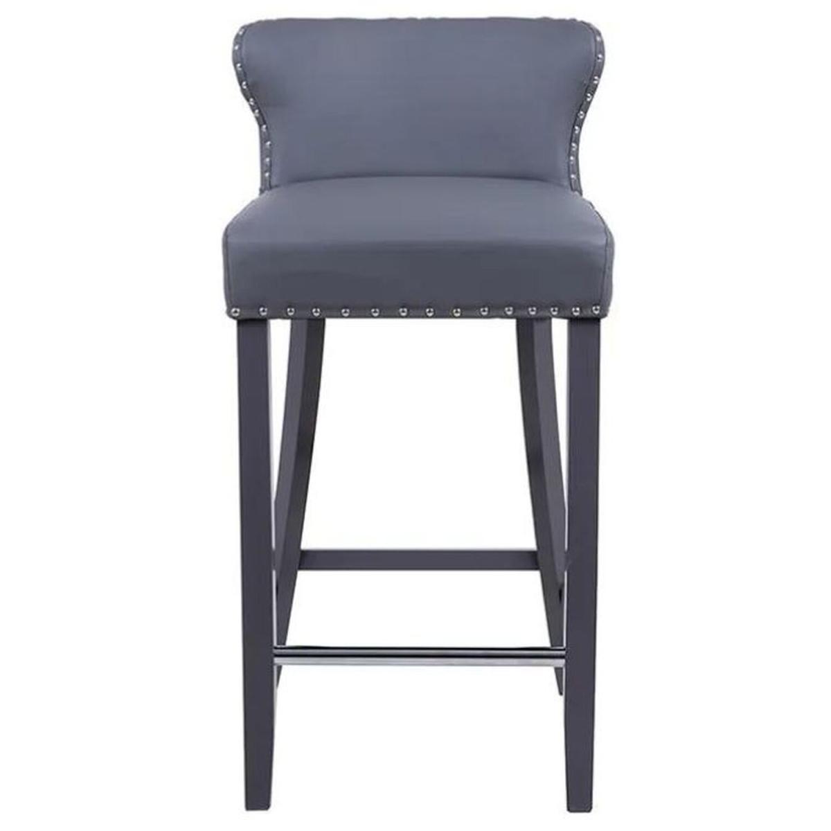 Mia Faux Leather-Dark Grey - Dark Grey – image 2