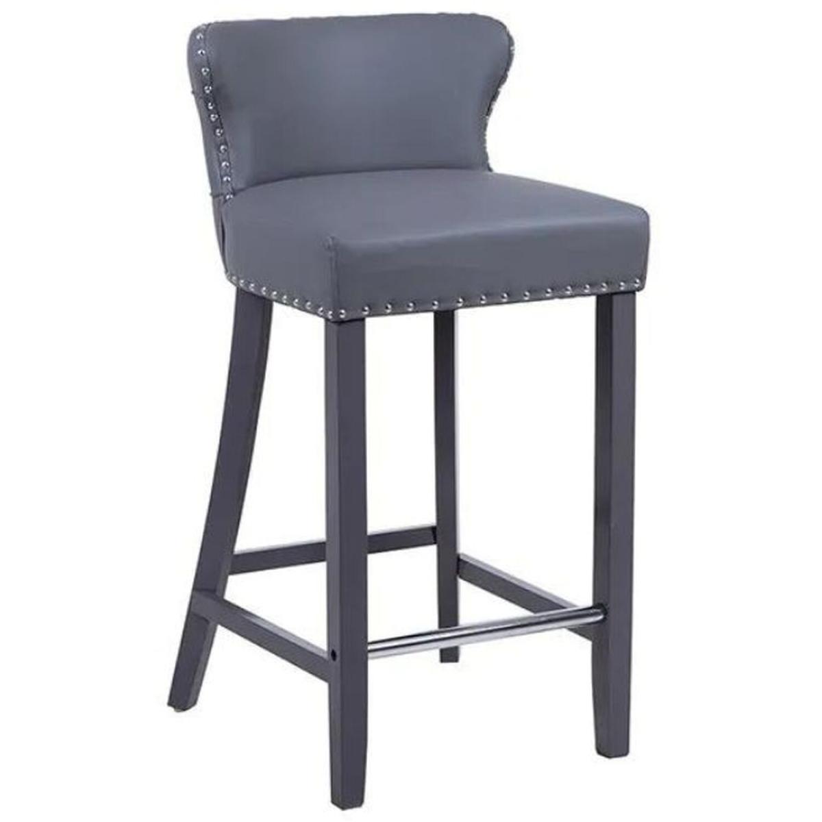 Mia Faux Leather-Dark Grey - Dark Grey – image 4