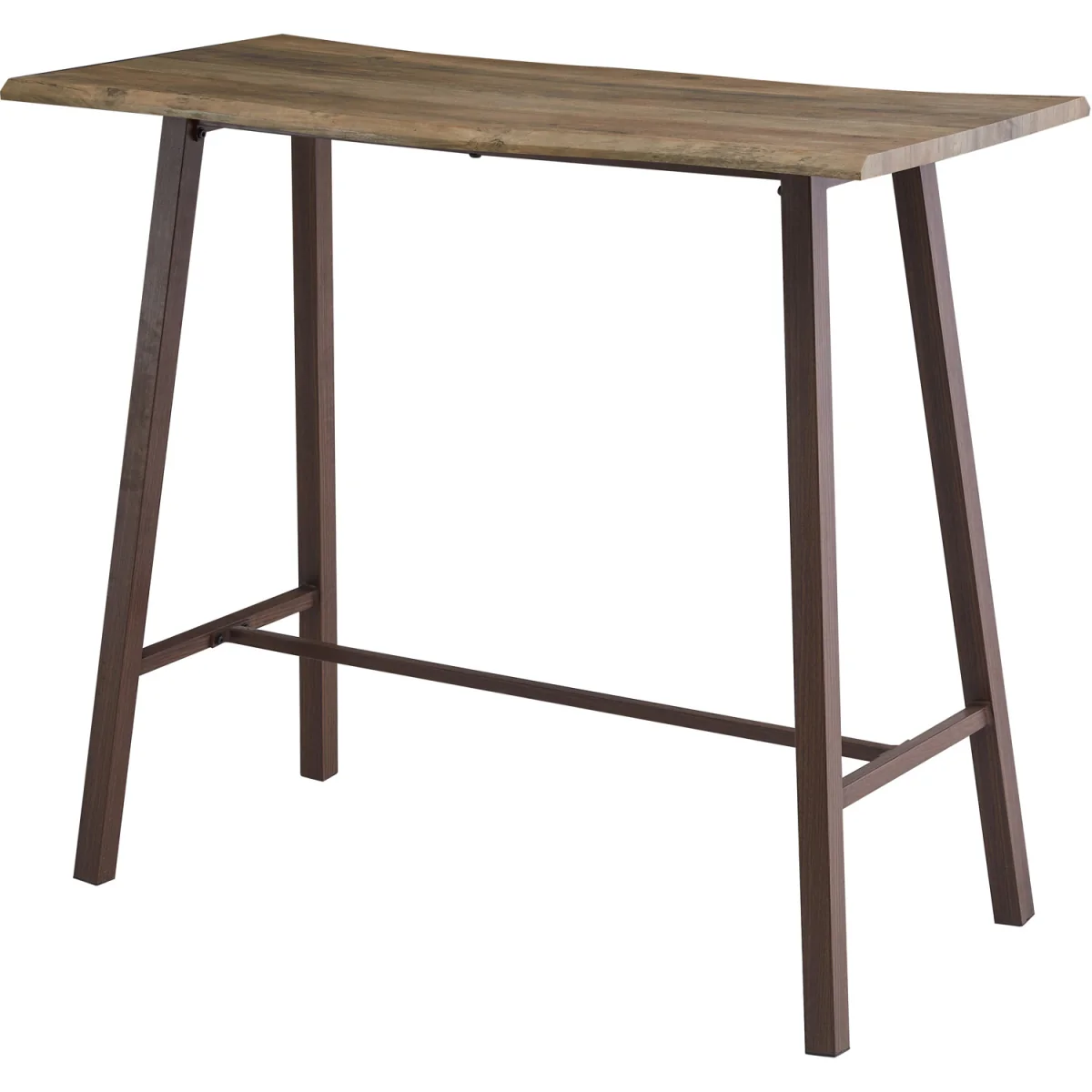 Axel Table and Bar Stool Set - Walnut Brown – image 2