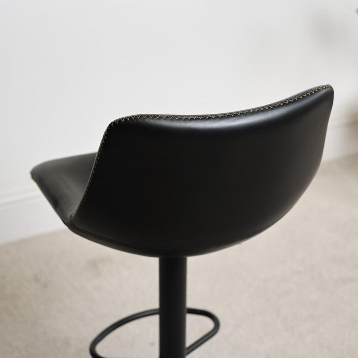 Oregon Gas Lift Bar Stool - Black – image 3