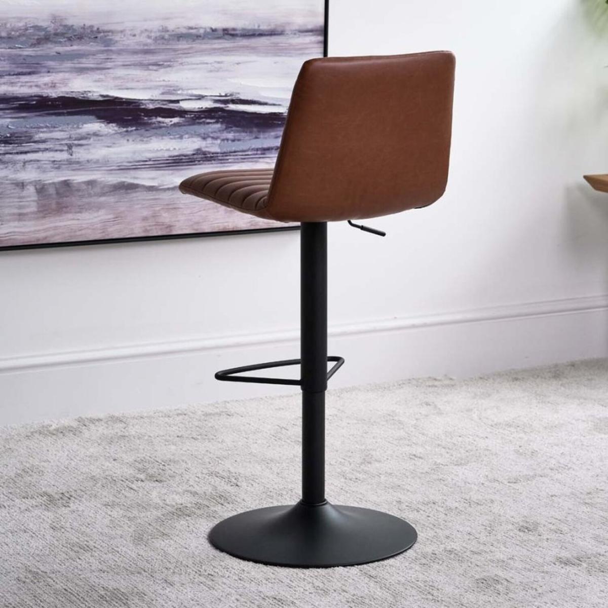 Kimmy Bar Stool (Set of 2) - Brandy – image 5