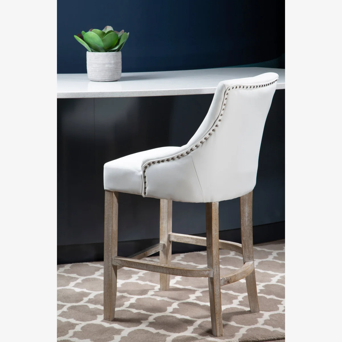 Kensington Townhouse Ivory Bar Chair - Cream – image 1