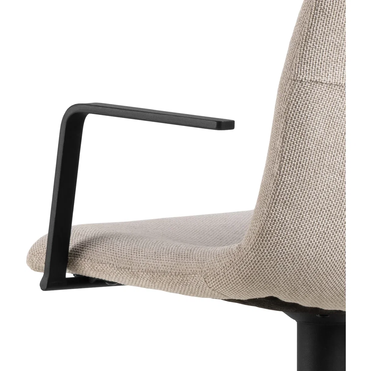 Pablo Swivel Beige Bar Stool With Adjustable Height Function Set of 2 - Beige – image 5