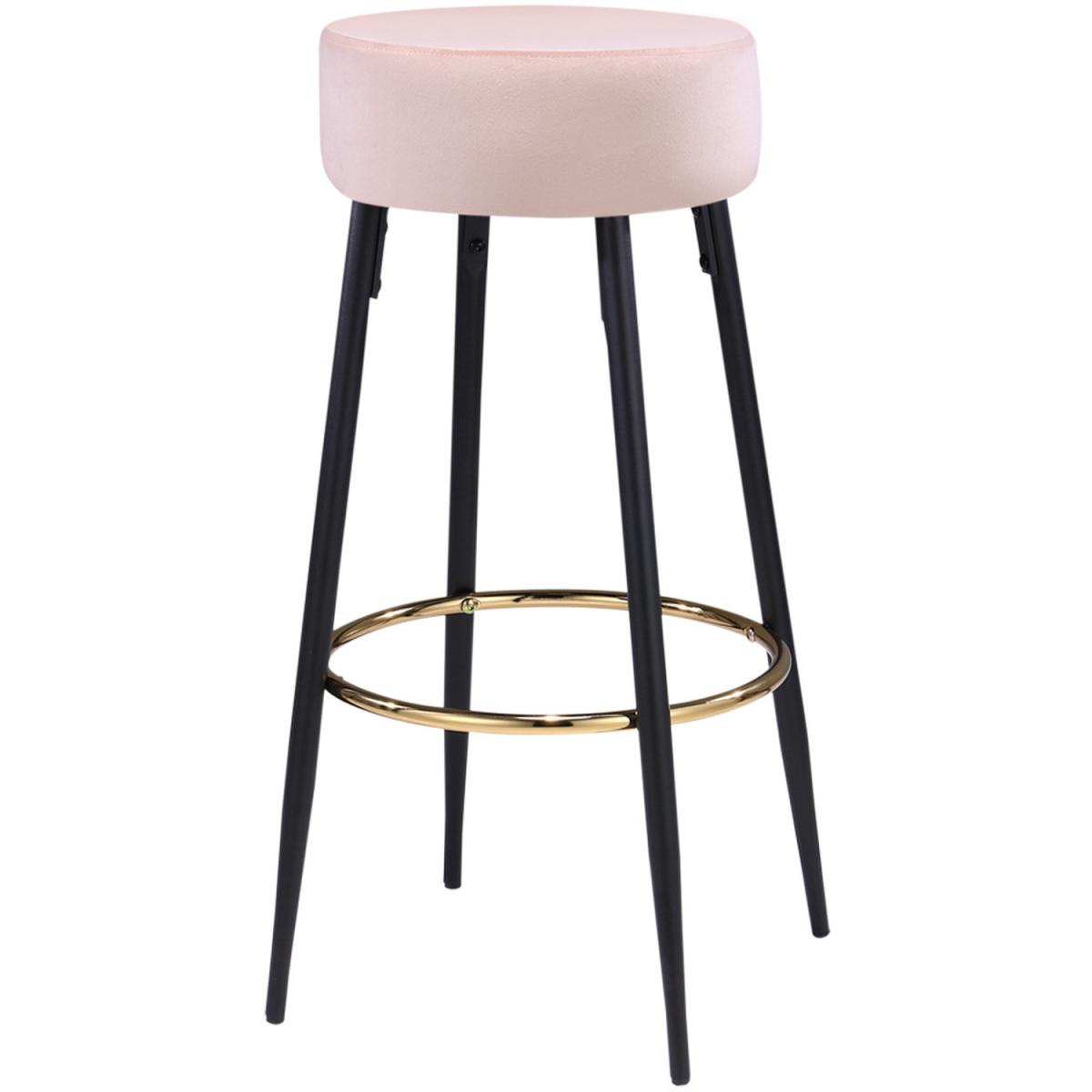 Set of 2 Bar Stools - Grey – image 11