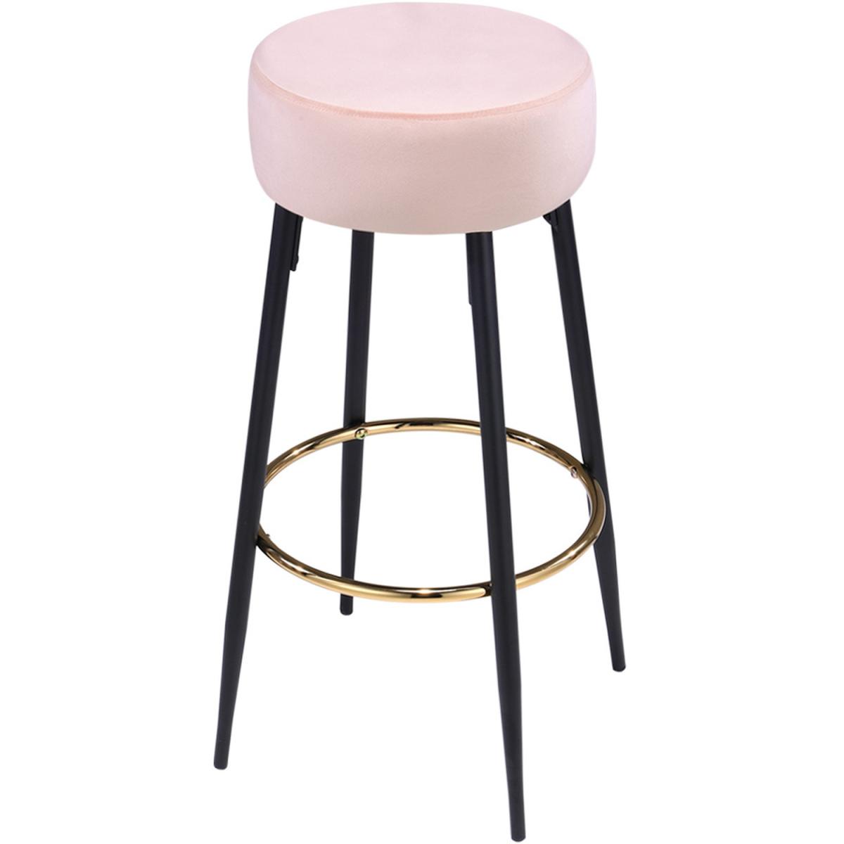 Set of 2 Bar Stools - Grey – image 9