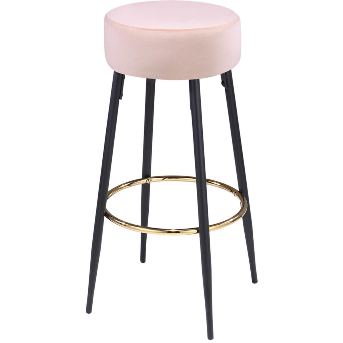 Set of 2 Bar Stools - Grey – image 10