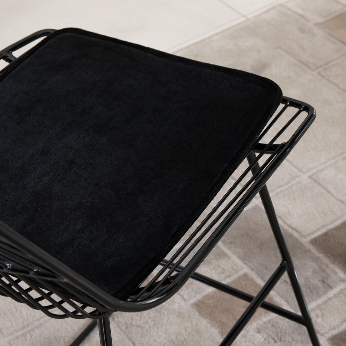 Modern Bar Stools Set of 2 - Black – image 3