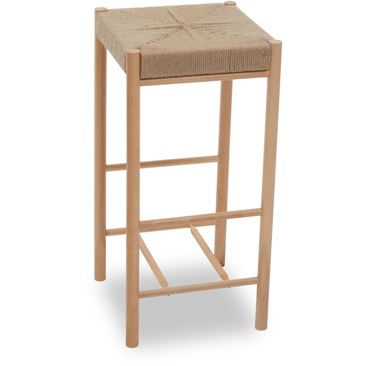 Bandar Natural Rope Weave Bar Stool - Natural – image 4