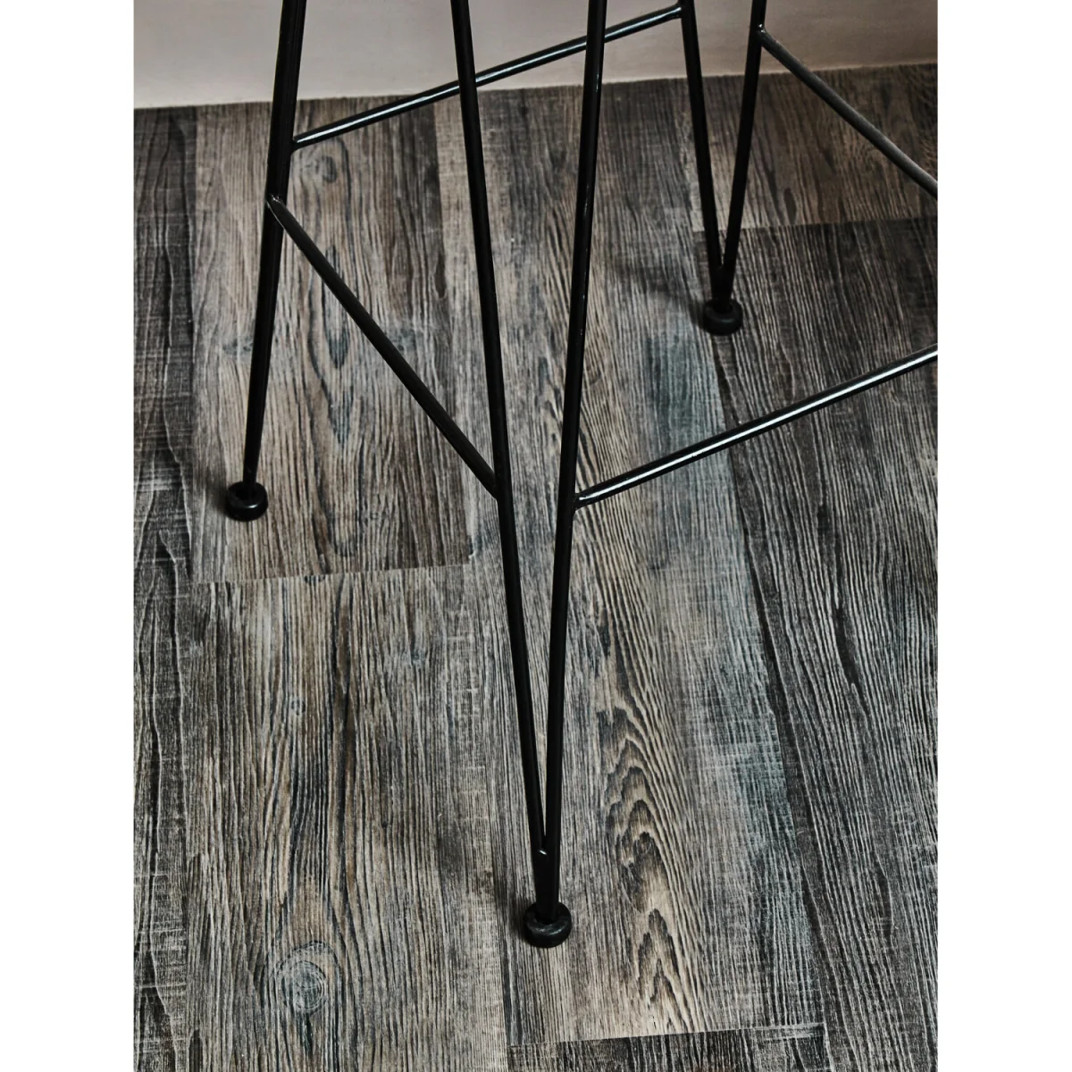 Lagom Black Natural Rattan Bar Chair - Black – image 2