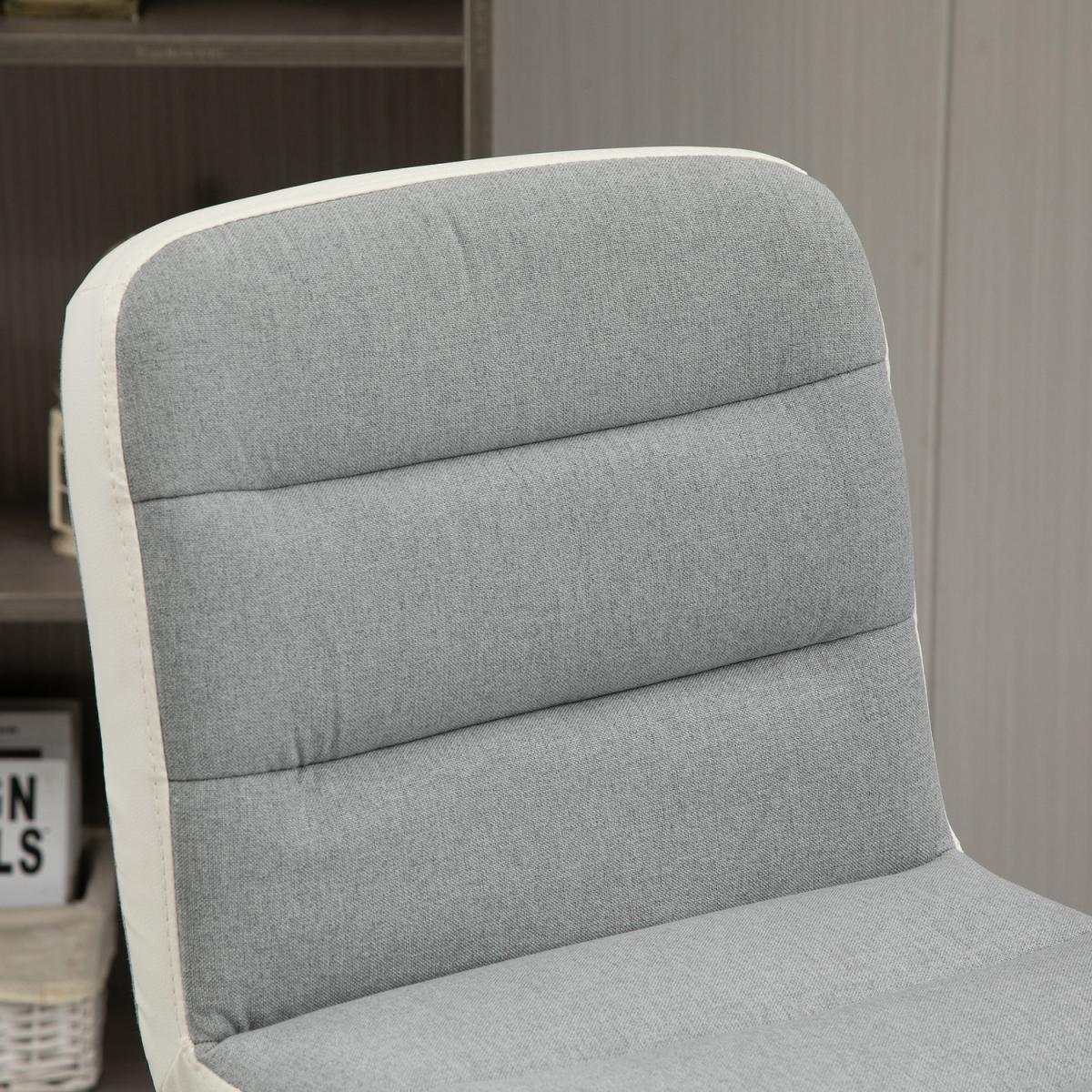 Upholstered Armless Bar Stool Set of 2 - Black – image 14