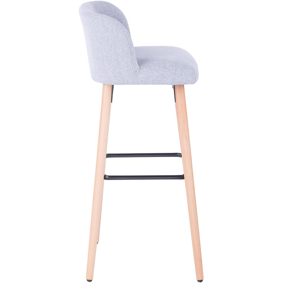 Alphason Claremont Bar Stool - Grey – image 4
