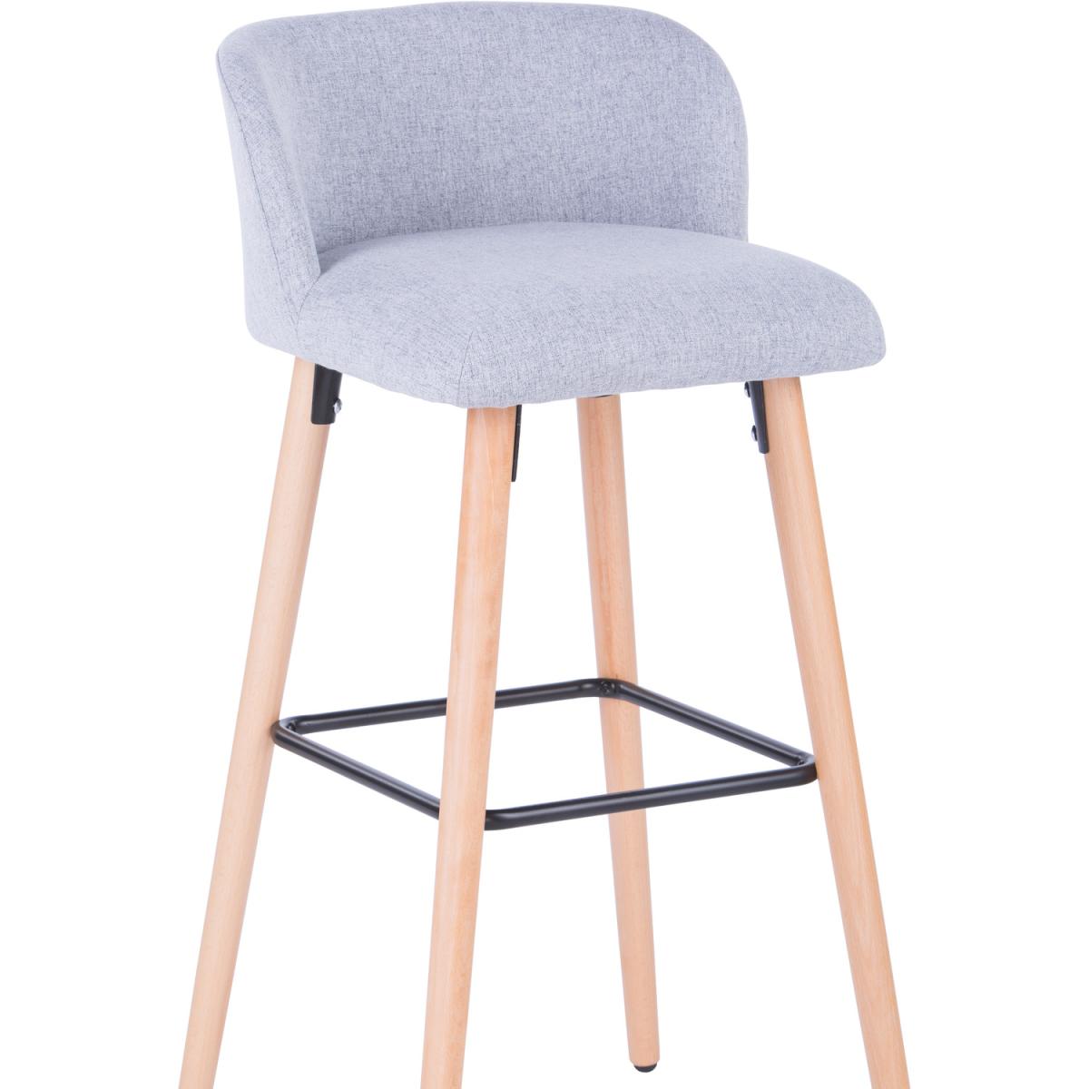 Alphason Claremont Bar Stool - Grey – image 6