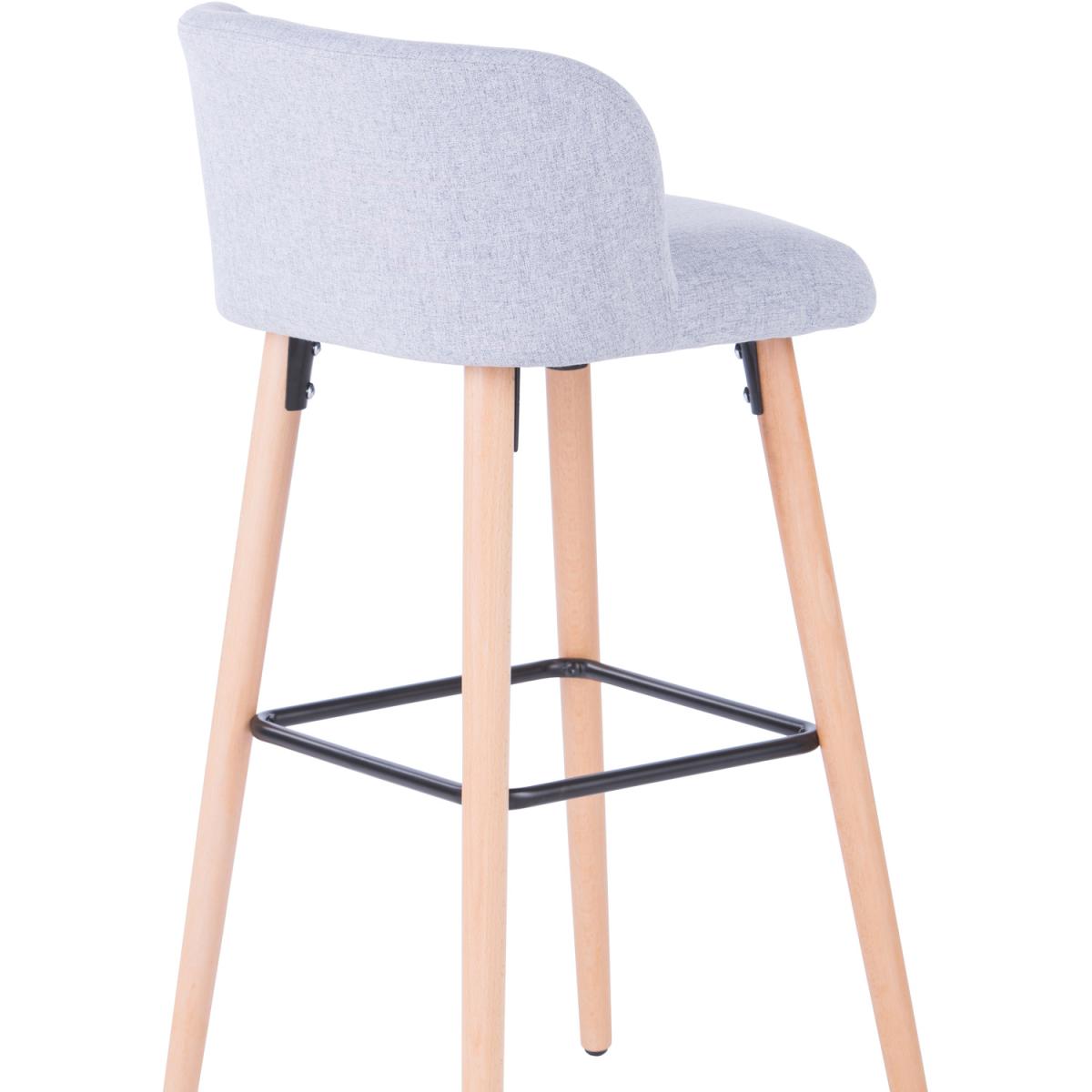 Alphason Claremont Bar Stool - Grey – image 7