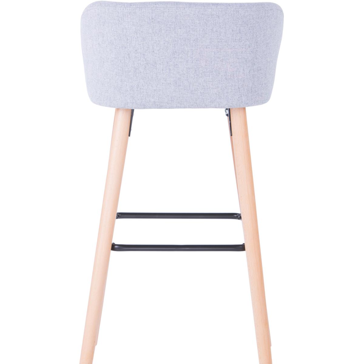Alphason Claremont Bar Stool - Grey – image 8