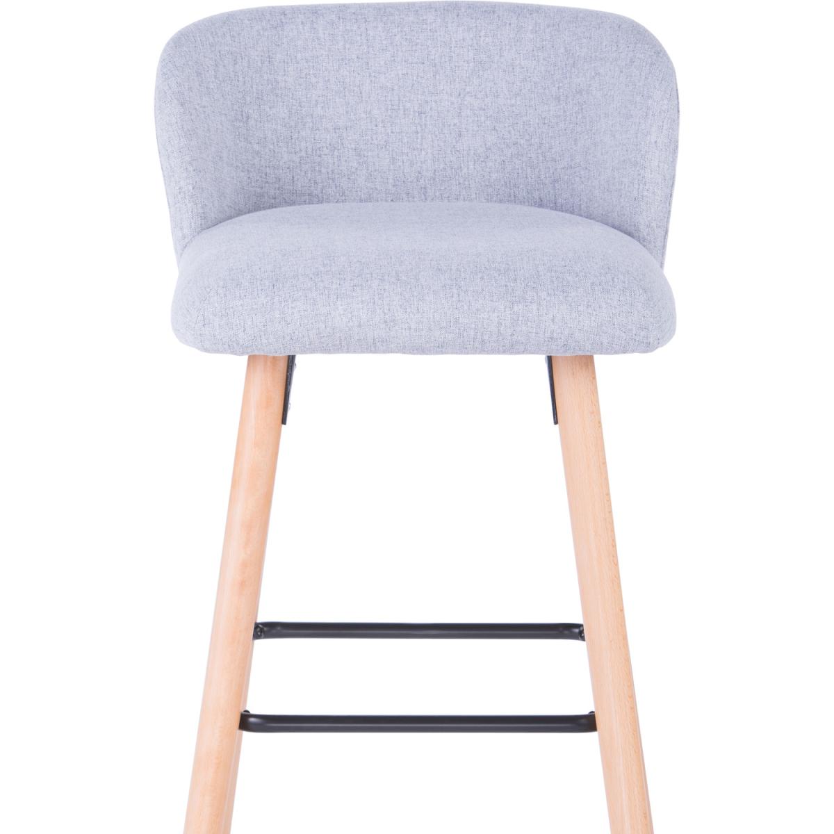 Alphason Claremont Bar Stool - Grey – image 9