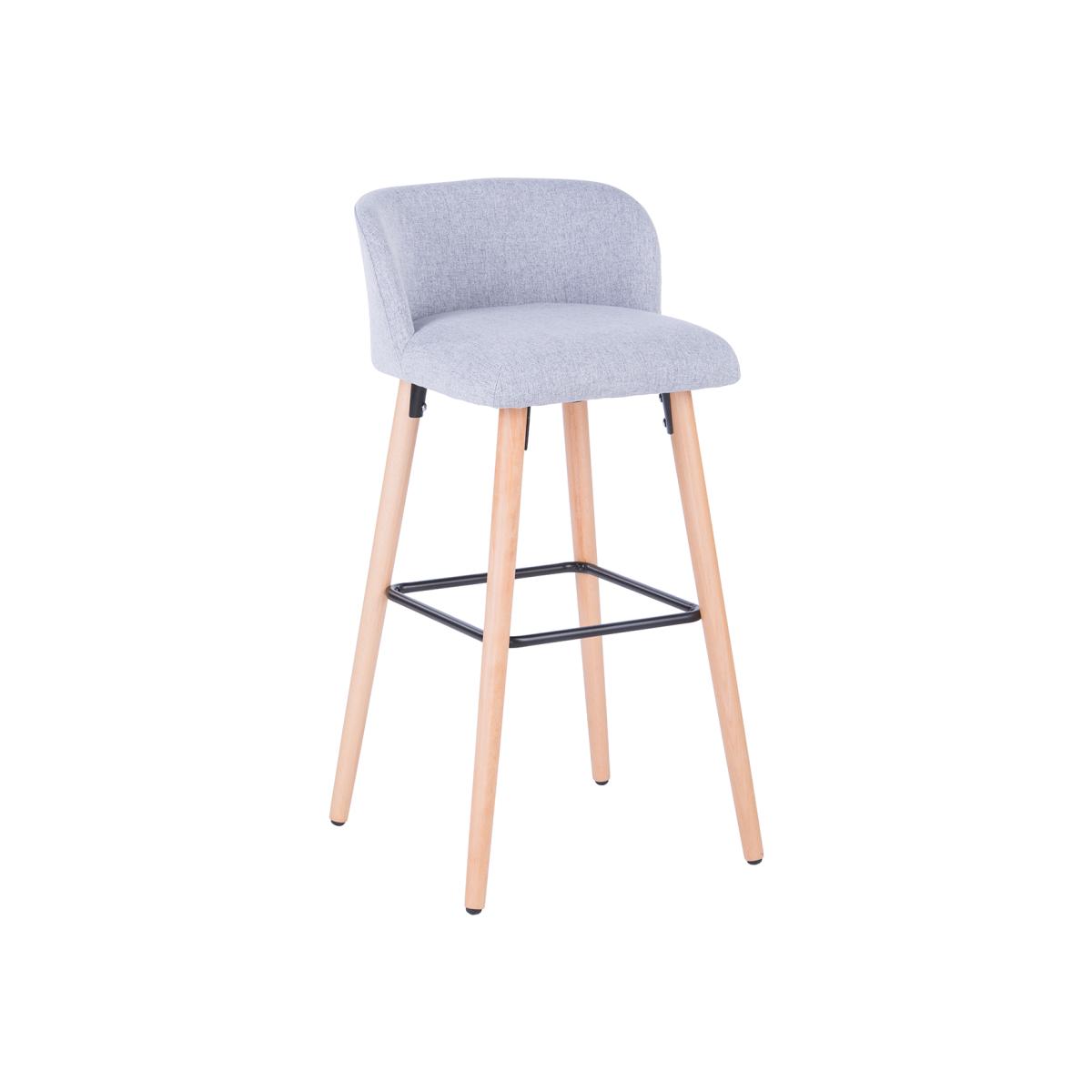 Alphason Claremont Bar Stool - Grey – image 1