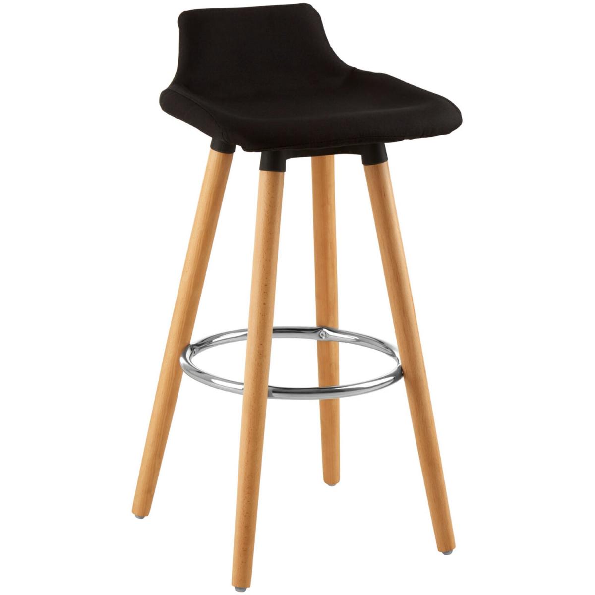 Premier Housewares Stockholm Black Bar Stool - Black – image 2