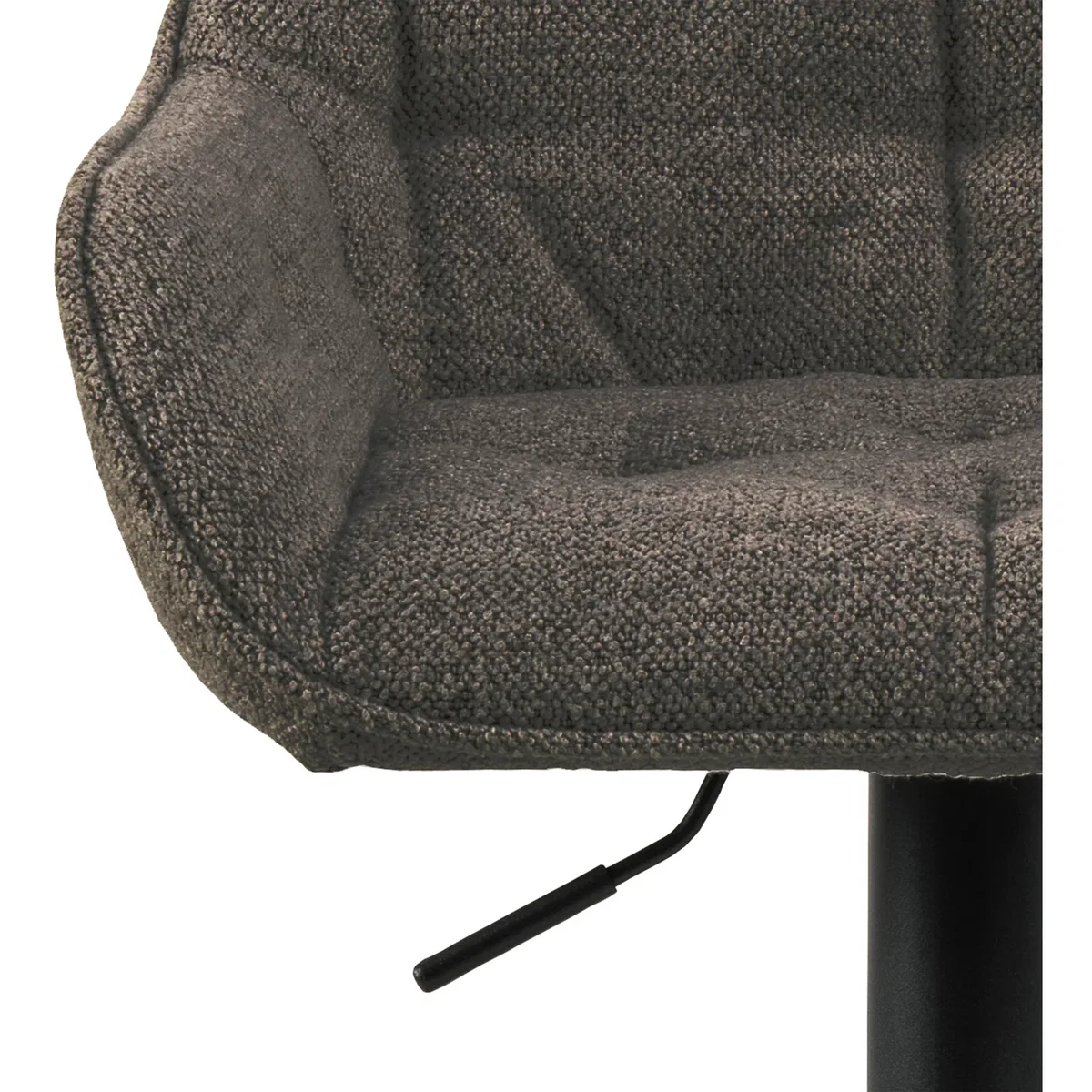 Brooke Swivel Bar Stool Height Adjustable Function Set of 2 - Taupe – image 4