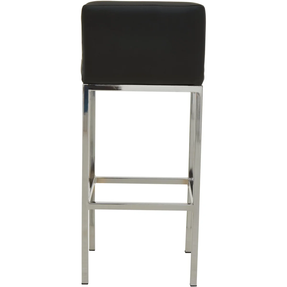 Baina Black And Chrome Finish Bar Chair - Black – image 2