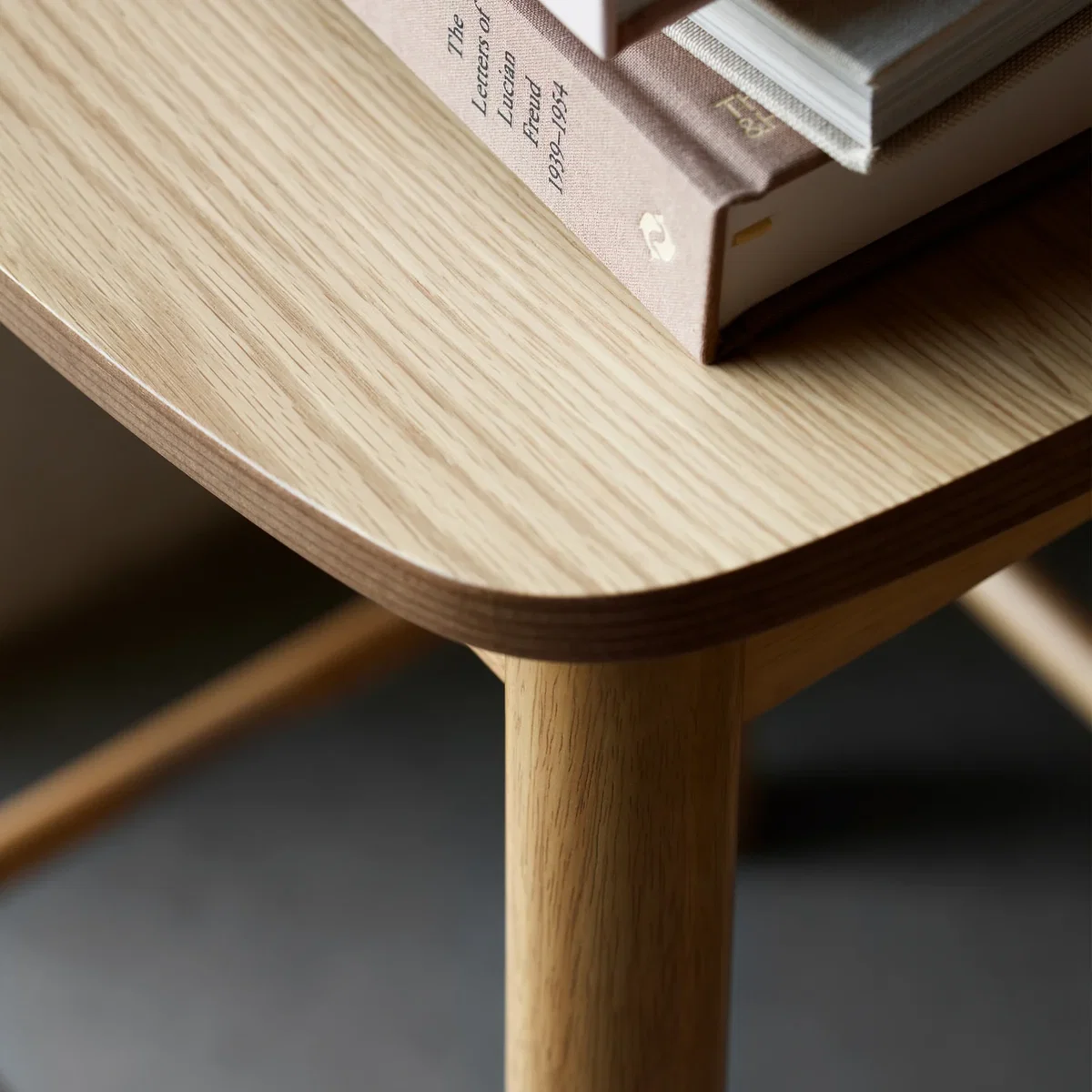 Barlow Bar Stool Without Back in Matt Oak Set of 2 - Oak – image 2