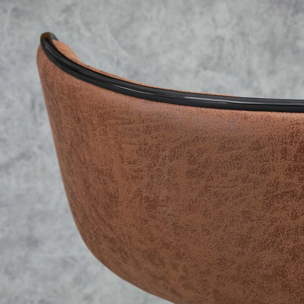 Bama Microfiber Brown Adjustable Swivel Bar Stools Set of 2. – image 10