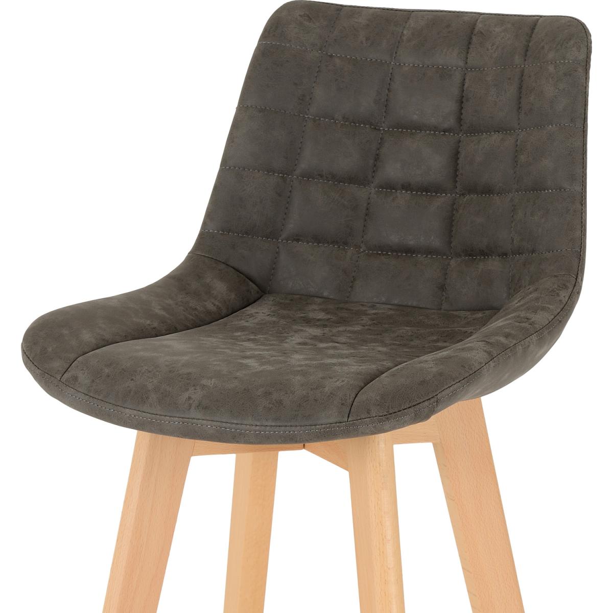 Brisbane Bar Chair (Pair) - Grey – image 5