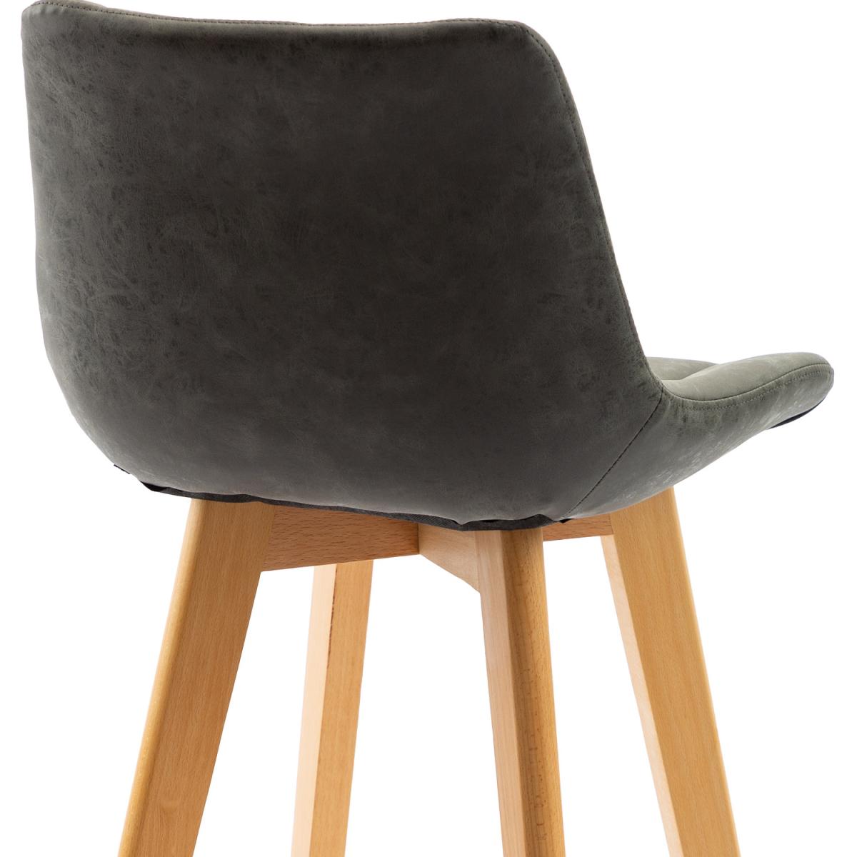 Brisbane Bar Chair (Pair) - Grey – image 6