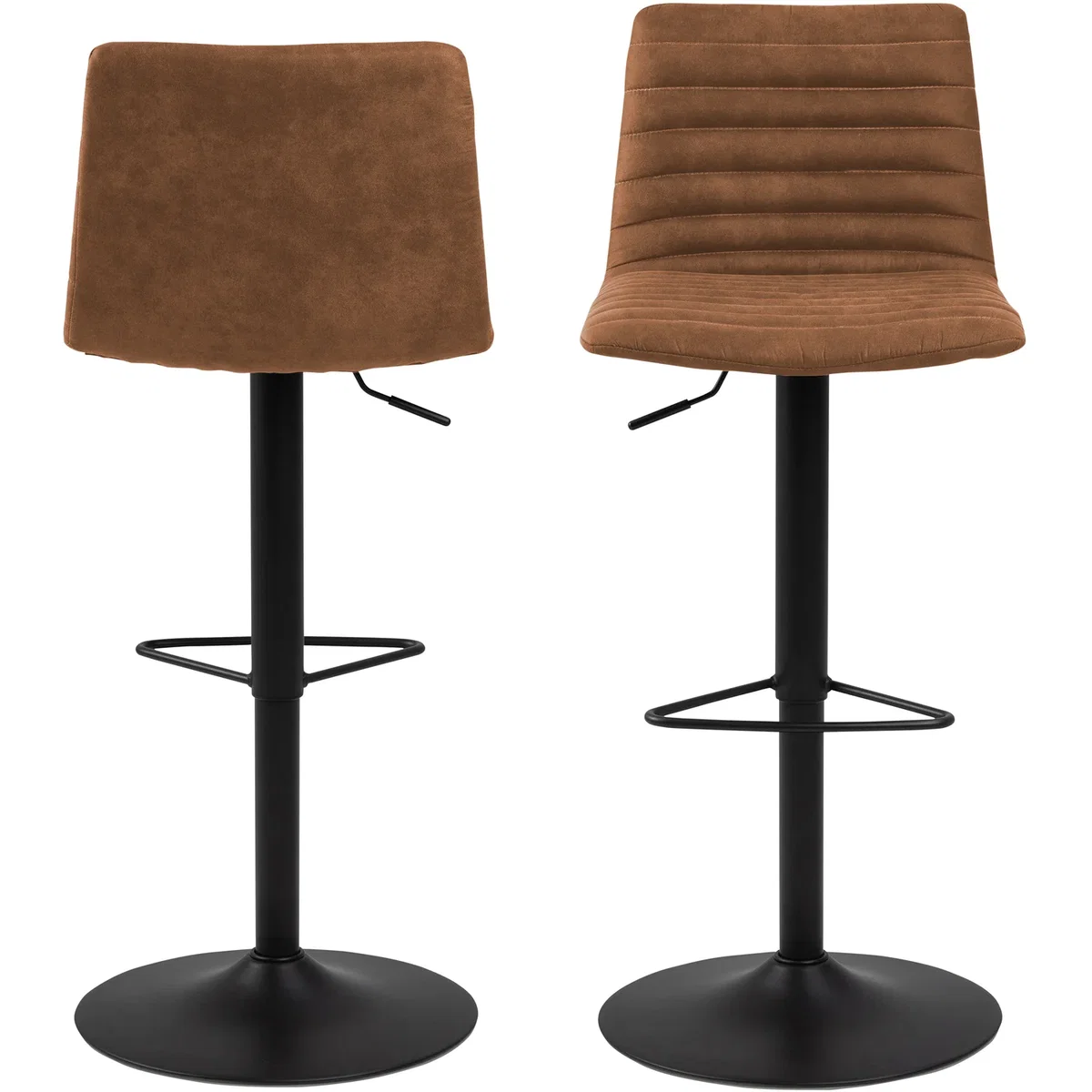 Kimmy Bar Stool Set of 2 - Brown – image 2