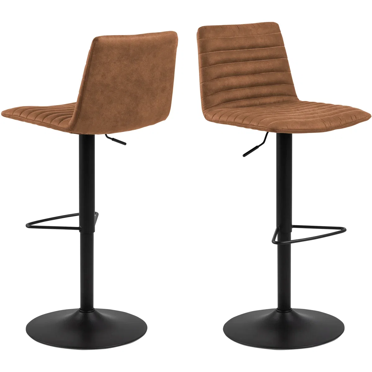 Kimmy Bar Stool Set of 2 - Brown – image 3