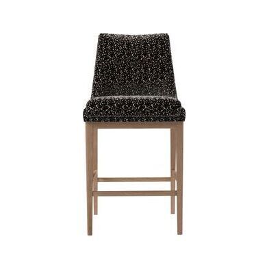 Basil Bar Stool in Dark Natural Leopard – image 1