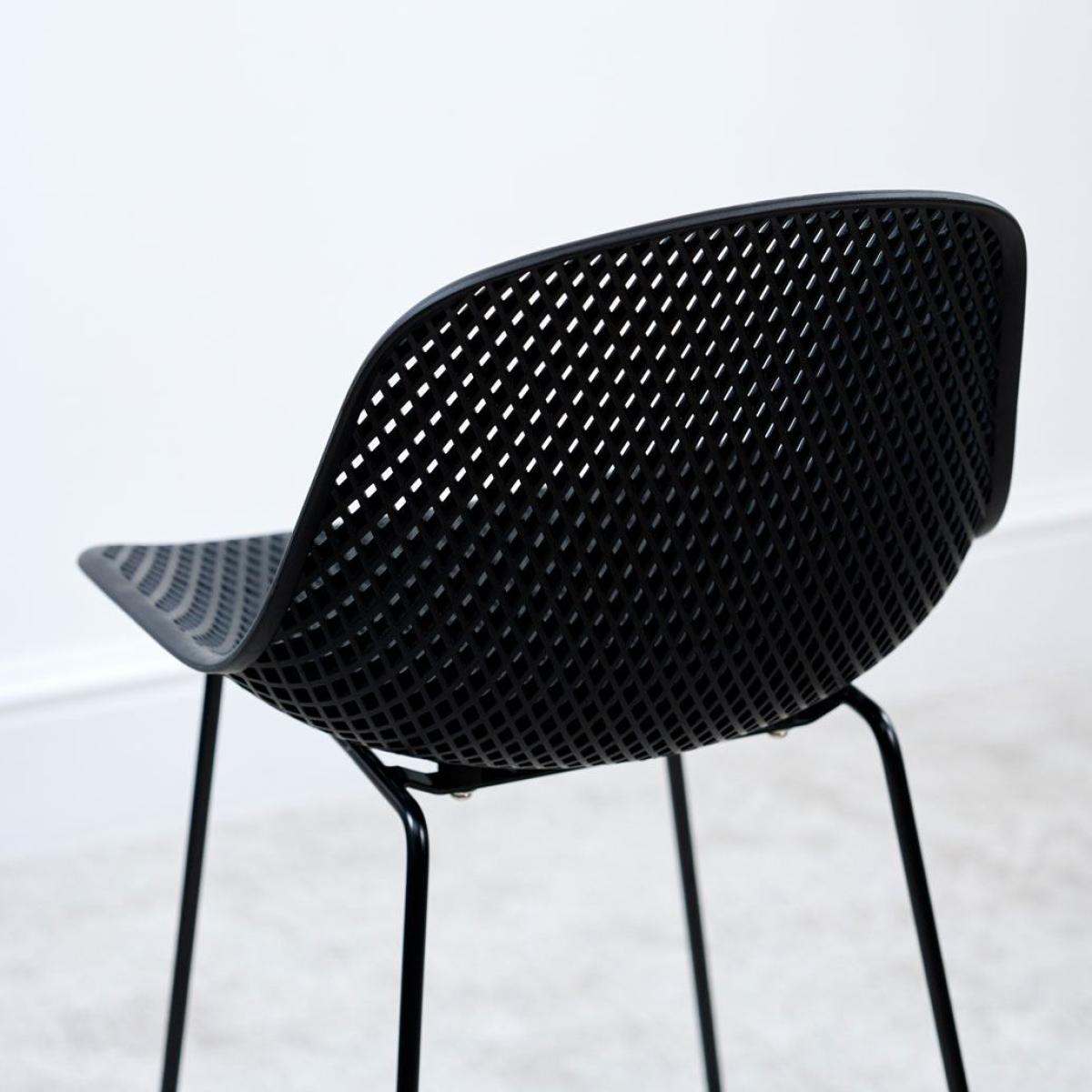 Ashwin Set of 2 Bar Stools - Black – image 4
