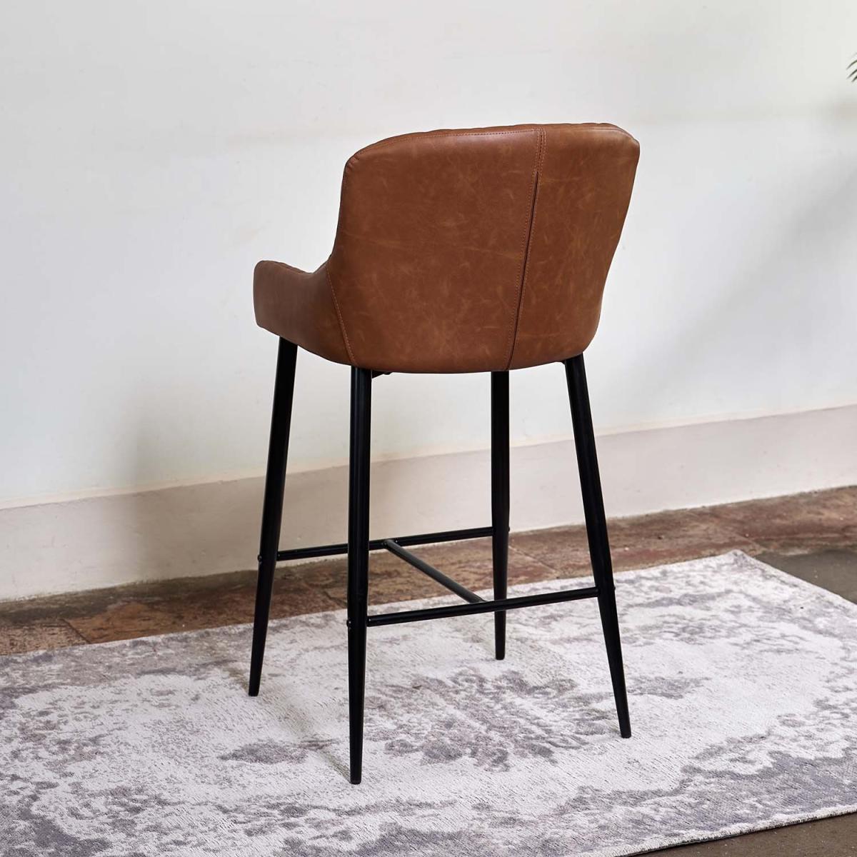 Carlton Bar Stool - Tan Set of 2 – image 2