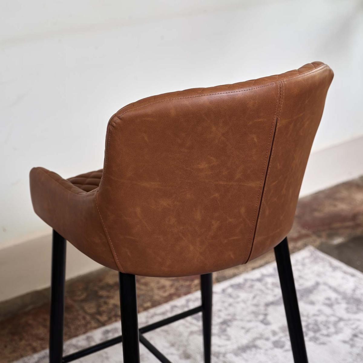 Carlton Bar Stool - Tan Set of 2 – image 3